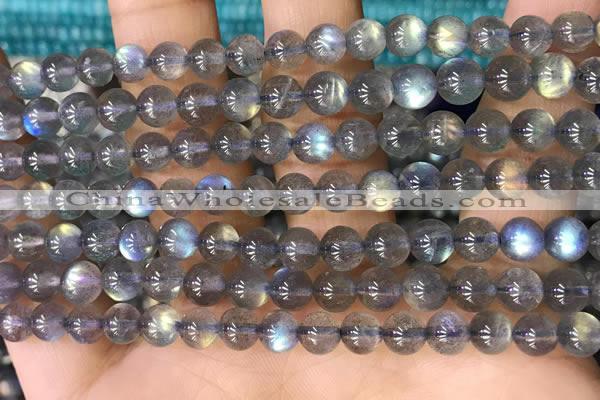 CLB1062 15.5 inches 6mm round natural labradorite gemstone beads