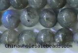 CLB1090 15.5 inches 4mm round labradorite gemstone beads