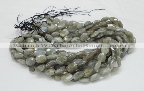 CLB11 16 inches 12*16mm faceted oval labradorite gemstone beads
