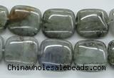 CLB116 15.5 inches 16*16mm square labradorite gemstone beads wholesale
