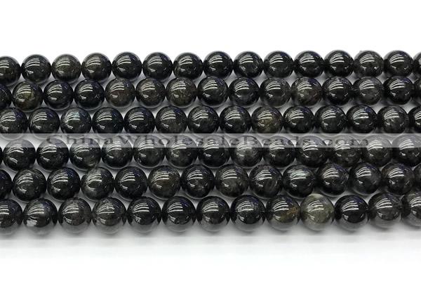 CLB1167 15 inches 8mm round hornblende beads