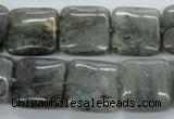 CLB117 15.5 inches 18*18mm square labradorite gemstone beads wholesale