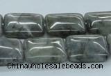 CLB123 15.5 inches 15*20mm rectangle labradorite gemstone beads wholesale