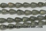 CLB152 15.5 inches 7*9mm teardrop labradorite gemstone beads