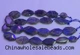 CLB228 15.5 inches 20*30mm - 25*35mm freeform labradorite beads