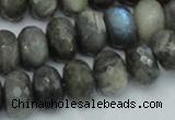 CLB33 15.5 inches 11*16mm faceted rondelle labradorite gemstone beads