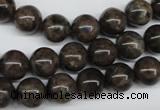 CLB433 15.5 inches 10mm round grey labradorite beads wholesale