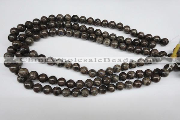 CLB433 15.5 inches 10mm round grey labradorite beads wholesale