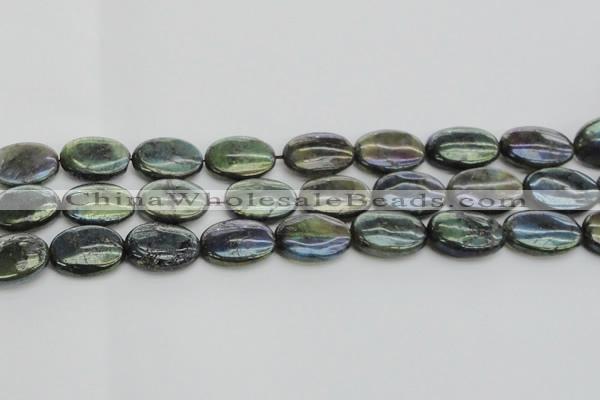 CLB652 15.5 inches 18*25mm oval AB-color labradorite beads