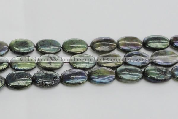 CLB654 15.5 inches 25*35mm oval AB-color labradorite beads