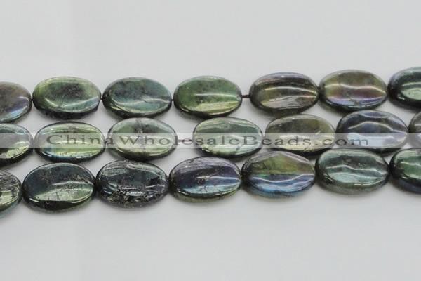 CLB655 15.5 inches 30*40mm oval AB-color labradorite beads