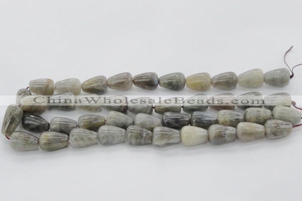 CLB719 15.5 inches 8*12mm teardrop labradorite gemstone beads