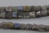 CLB752 15.5 inches 7*9mm faceted trapezoid labradorite gemstone beads