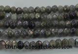 CLB755 15.5 inches 2.5*4mm faceted rondelle AB-color labradorite beads