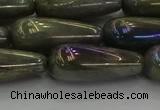 CLB781 15.5 inches 10*30mm teardrop AB-color labradorite beads