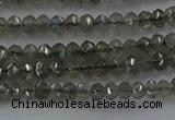 CLB795 15.5 inches 2*3mm faceted rondelle labradorite beads