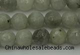 CLB862 15.5 inches 8mm faceted round AB grade labradorite beads