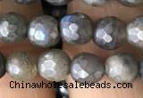 CLB881 15.5 inches 6mm faceted round AB-color labradorite beads