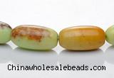 CLE04 16 inch rice 8*16mm lemon turquoise stone beads Wholesale