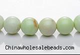 CLE19  15.5 inch round 8mm lemon turquoise stone beads Wholesale