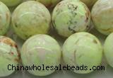 CLE206 15.5 inches 16mm round lemon turquoise beads wholesale