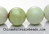 CLE21 16 inch round lemon turquoise 14mm gemstone bead Wholesale