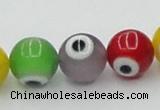 CLG506 16 inches 10mm round lampwork glass beads wholesale