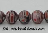 CLG604 16 inches 10mm round lampwork glass beads wholesale