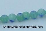 CLG624 10PCS 16 inches 6mm round lampwork glass beads wholesale