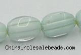 CLG637 5PCS 16 inches 10*14mm oval lampwork glass beads wholesale