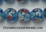 CLG752 15.5 inches 10mm round lampwork glass beads wholesale