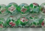 CLG757 15.5 inches 10mm round lampwork glass beads wholesale