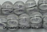 CLG776 14 inches 8*12mm rondelle lampwork glass beads wholesale