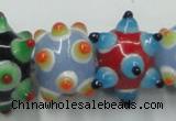 CLG828 15.5 inches 12*17mm lampwork glass beads wholesale