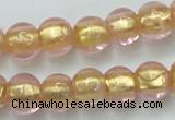 CLG834 15.5 inches 8mm round lampwork glass beads wholesale