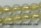 CLG836 15.5 inches 8mm round lampwork glass beads wholesale