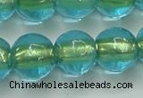 CLG840 15.5 inches 12mm round lampwork glass beads wholesale