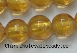CLG842 15.5 inches 12mm round lampwork glass beads wholesale