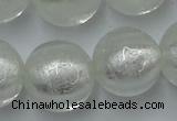 CLG848 15.5 inches 18mm round lampwork glass beads wholesale