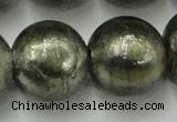 CLG849 15.5 inches 18mm round lampwork glass beads wholesale