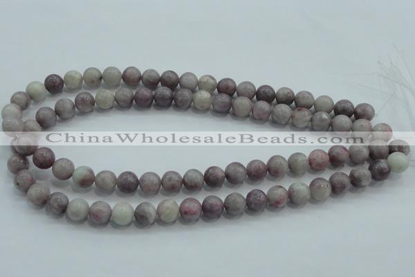 CLI53 15.5 inches 10mm round natural lilac jasper beads wholesale