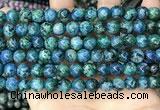 CLJ520 15.5 inches 4mm,6mm,8mm,10mm & 12mm round sesame jasper beads