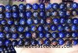 CLJ524 15.5 inches 4mm,6mm,8mm,10mm & 12mm round sesame jasper beads