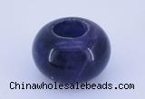 CLO03 19*30mm rondelle loose amethyst gemstone beads wholesale