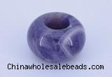 CLO04 19*30mm rondelle loose dogtooth amethyst gemstone beads wholesale