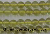 CLQ152 15.5 inches 8mm round natural lemon quartz beads wholesale