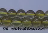 CLQ351 15 inches 6mm round natural lemon quartz beads wholesale