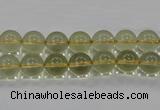CLQ50 15.5 inches 6mm round natural lemon quartz beads wholesale