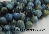 CLR01 16 inches 6mm round larimar gemstone beads wholesale