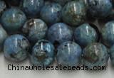 CLR14 16 inches 16mm round larimar gemstone beads wholesale